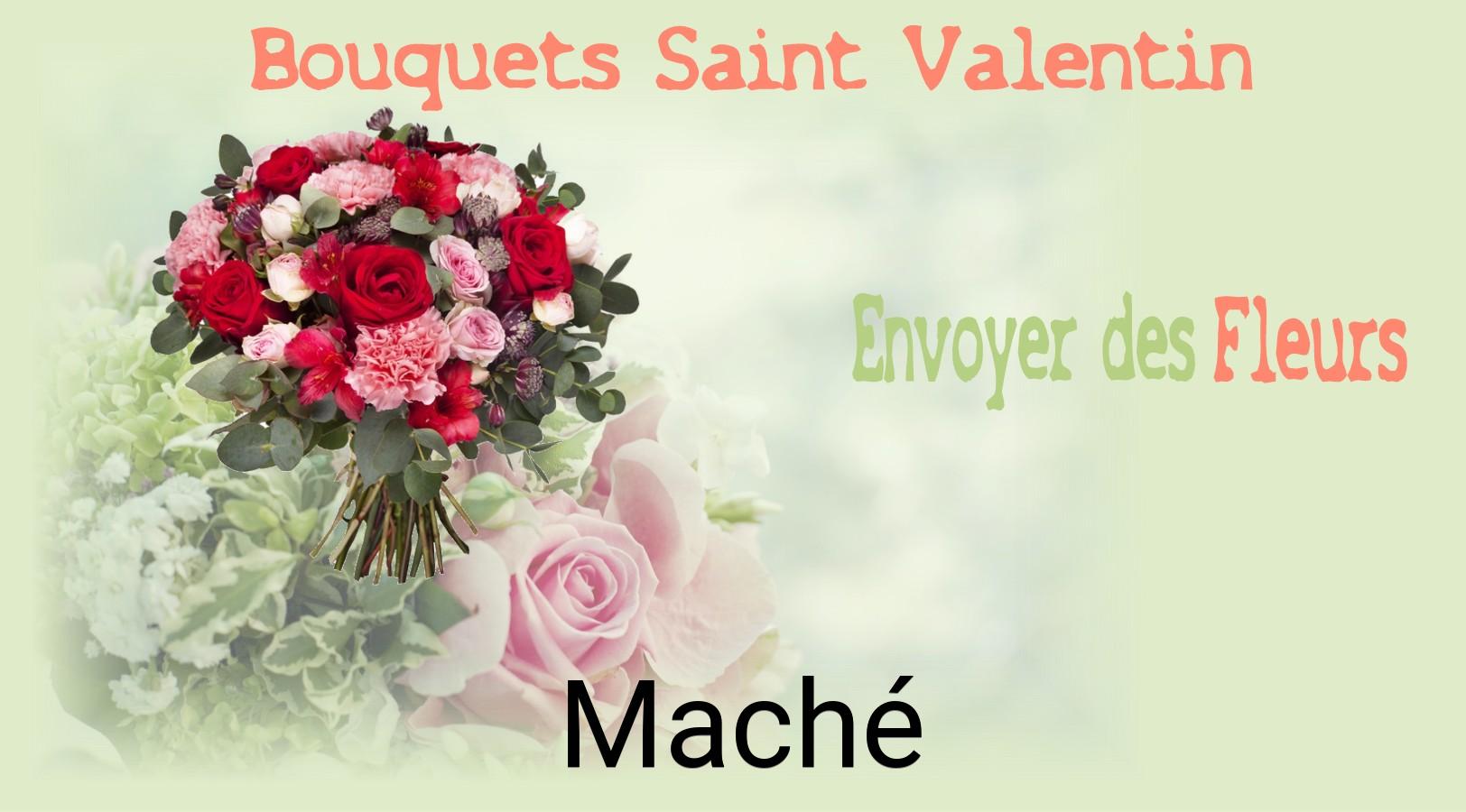 Roses de Saint-Valentin livrées à Maché